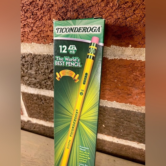 Dixon Ticonderoga Company Ticonderoga Pencil No 2 Soft-12‎ pencils 5 Boxes - Picture 3 of 3